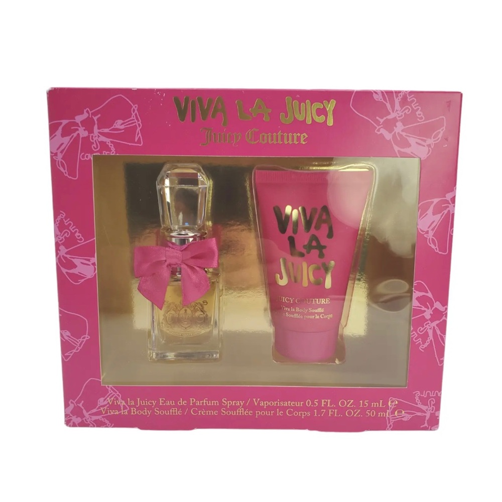Viva la Juicy Perfume Spray + Shower Gel Juicy Couture Gift Set Sealed Box